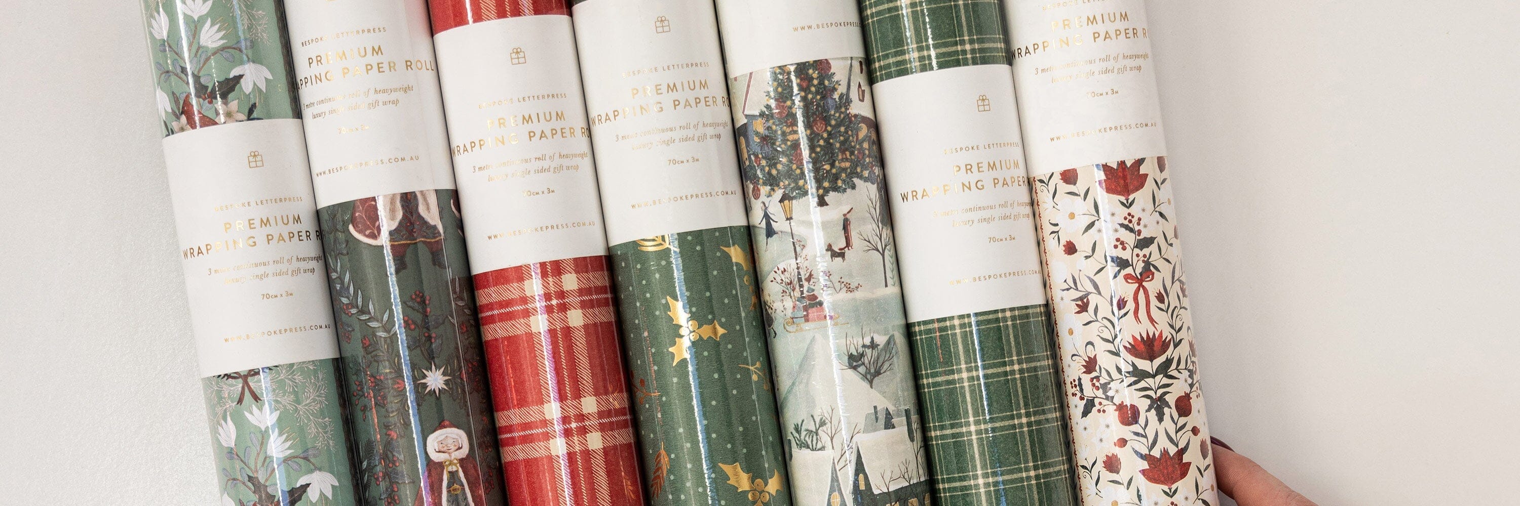 Christmas Gift Wrap Rolls
