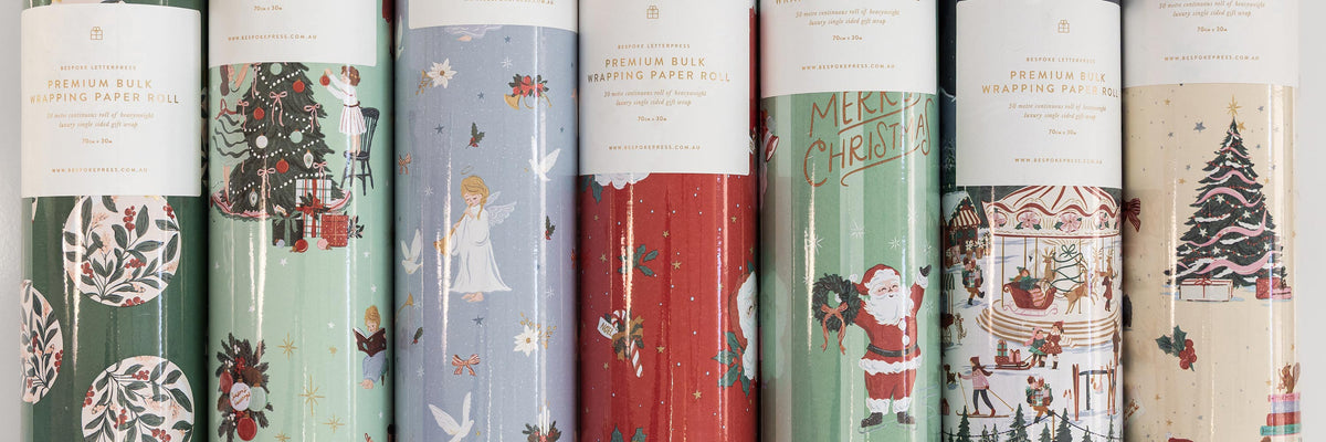 Christmas Gift Wrap Rolls