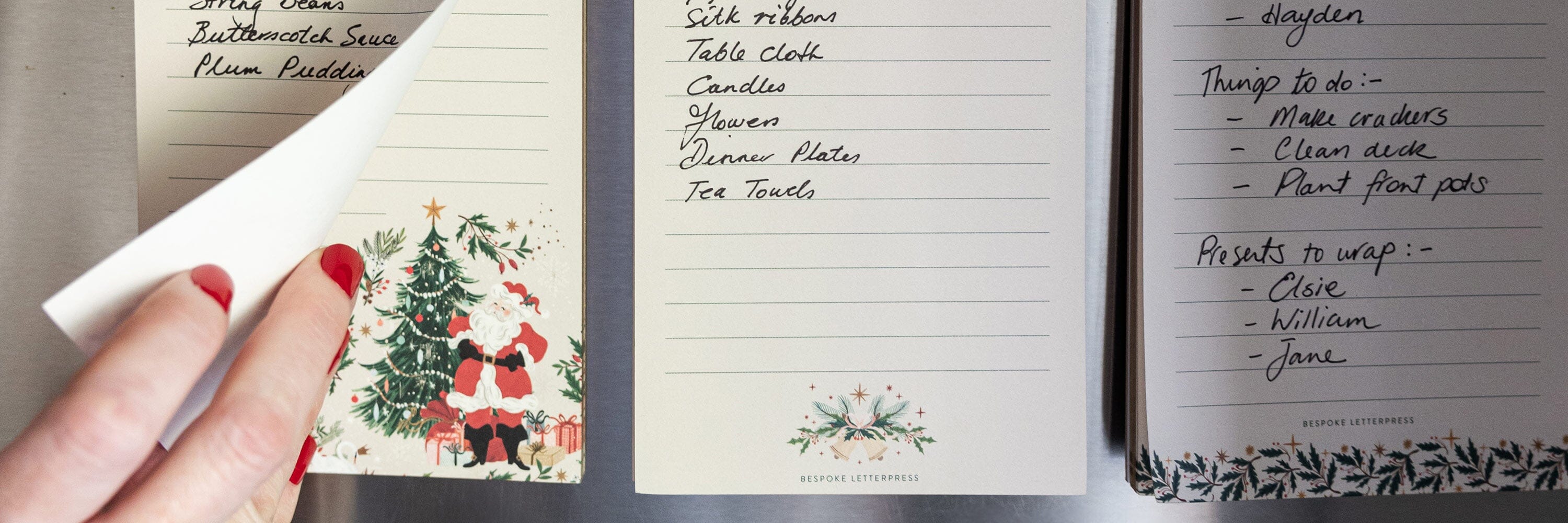 Christmas Notepads