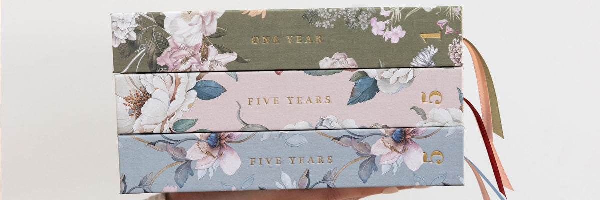 1 year & 5 year journals