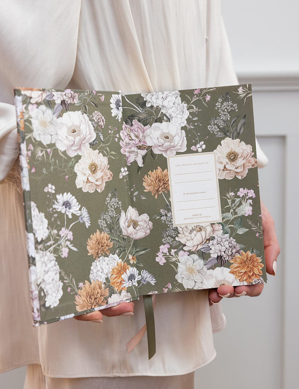 Vintage Botanicals 1 Year Journal Journals Bespoke Letterpress