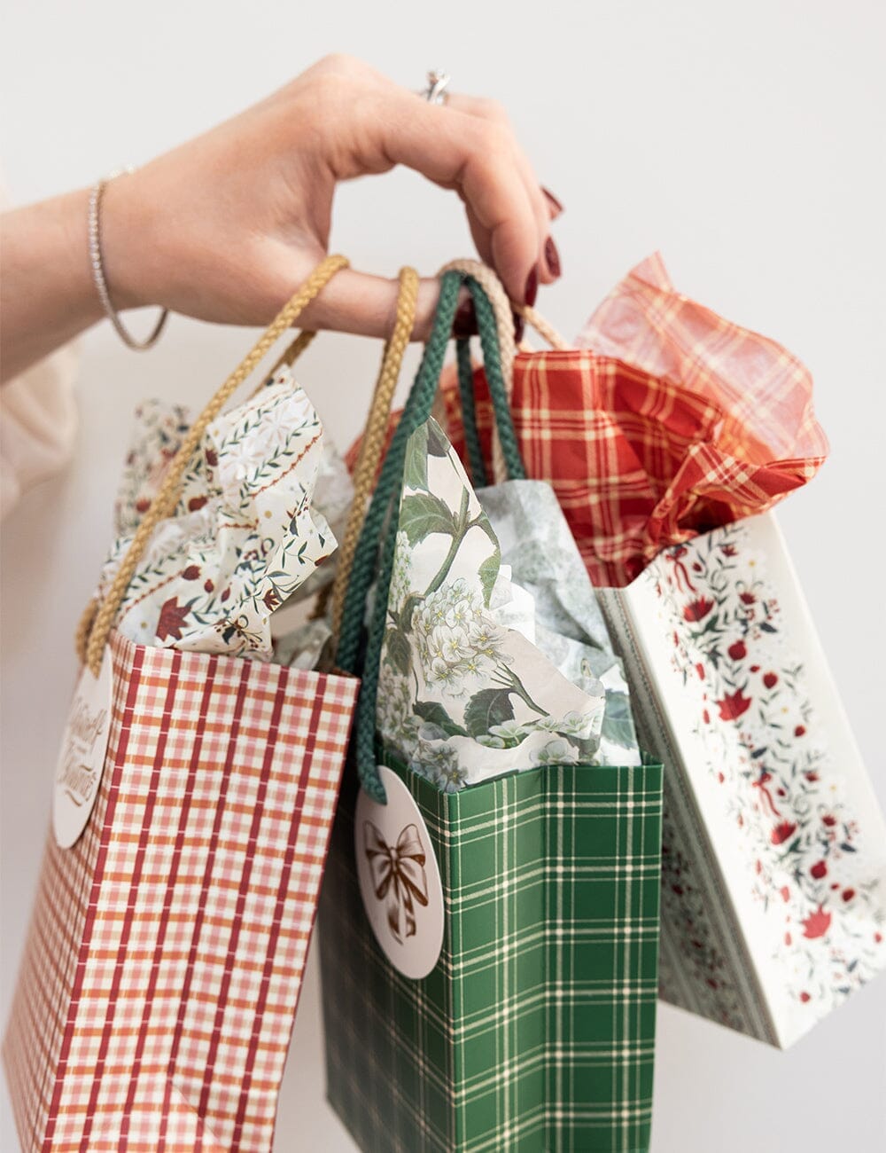 30pk Tissue Paper - Festive Florals