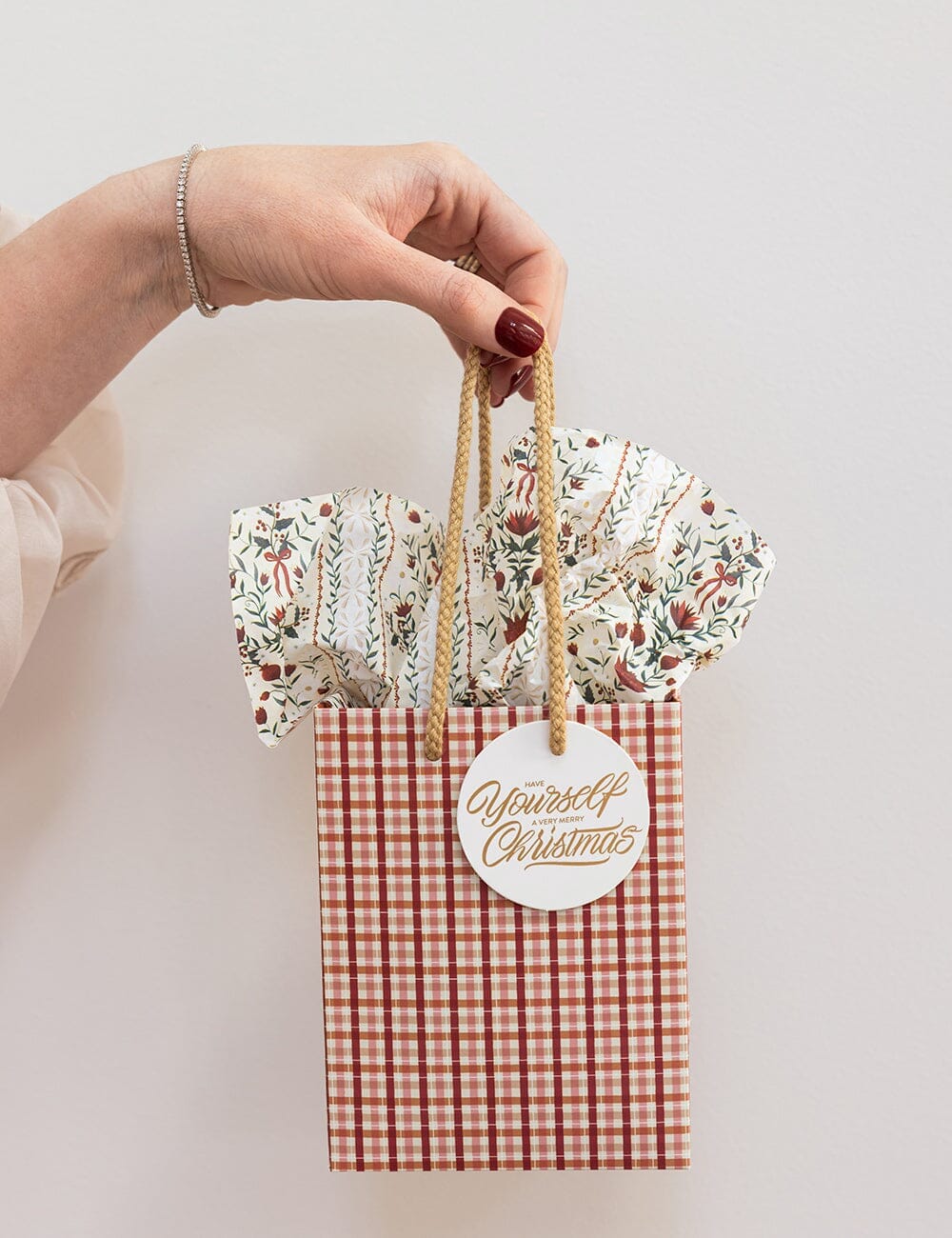 30pk Tissue Paper - Festive Florals