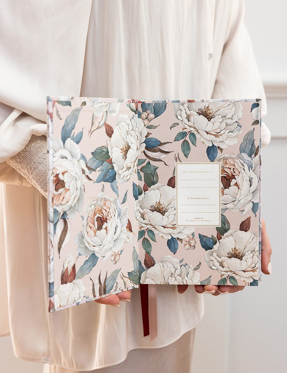 Heritage Roses 5 Year Journal Journals Bespoke Letterpress