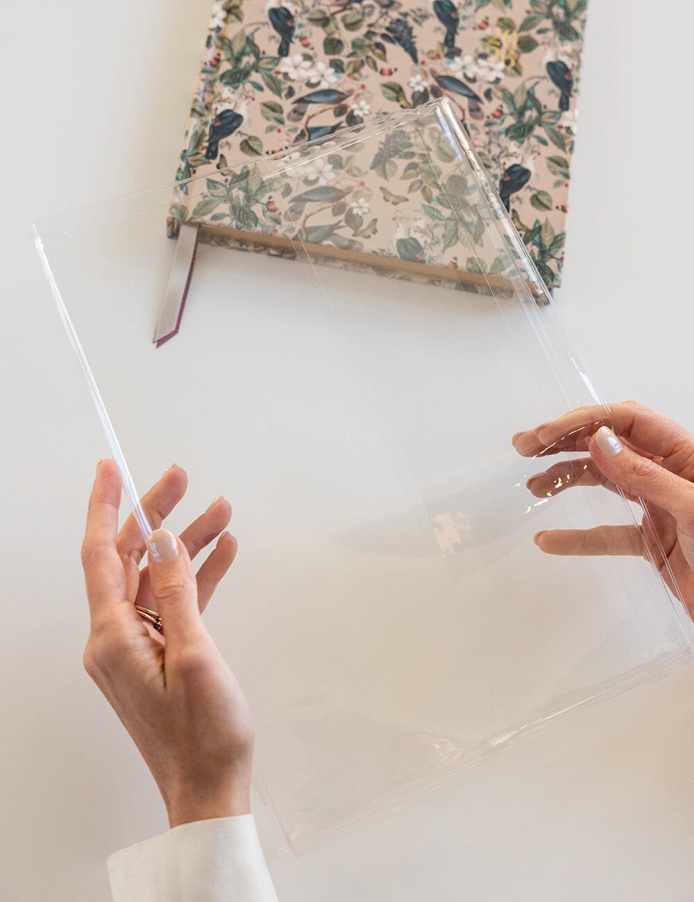 B5 Protective Book Jacket Stationery Bespoke Letterpress