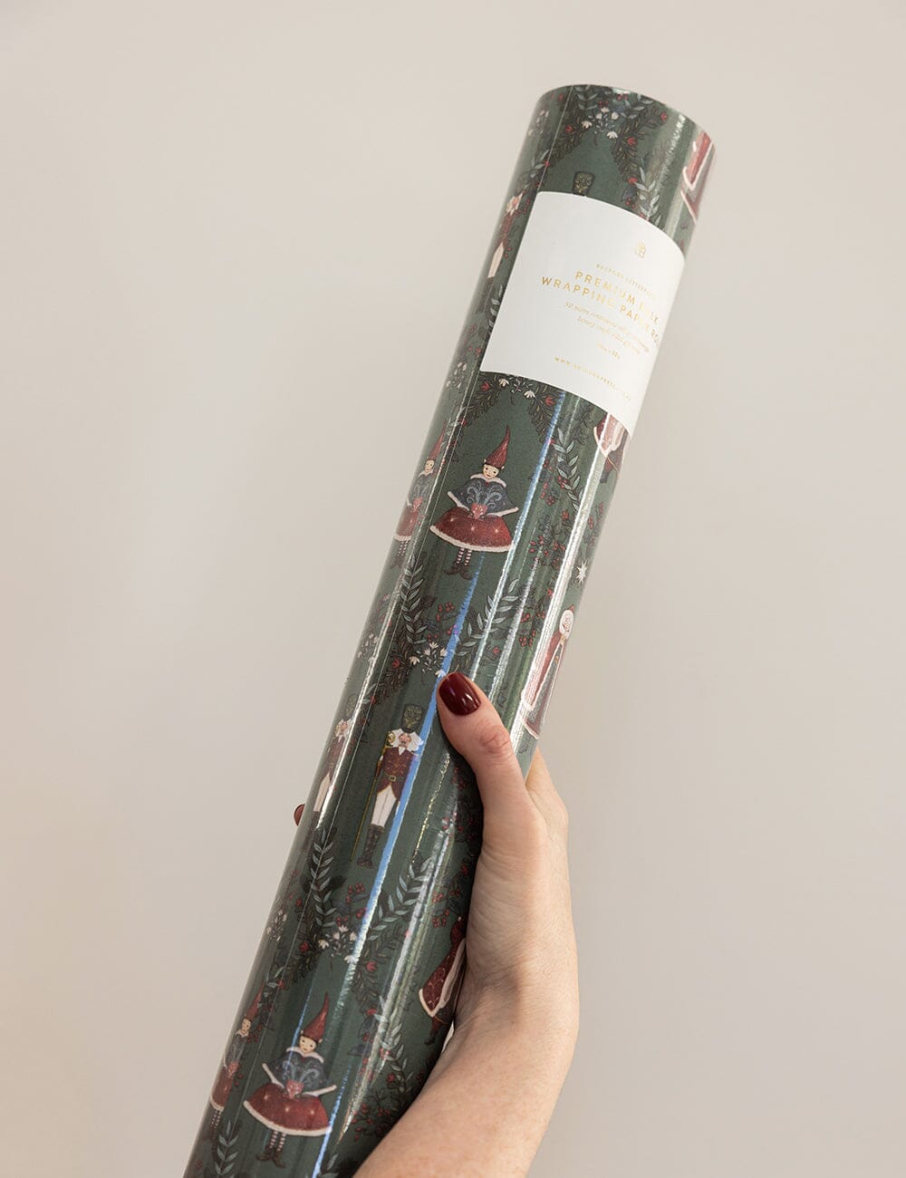 Gift Wrap Roll 30m - Mr & Mrs Claus