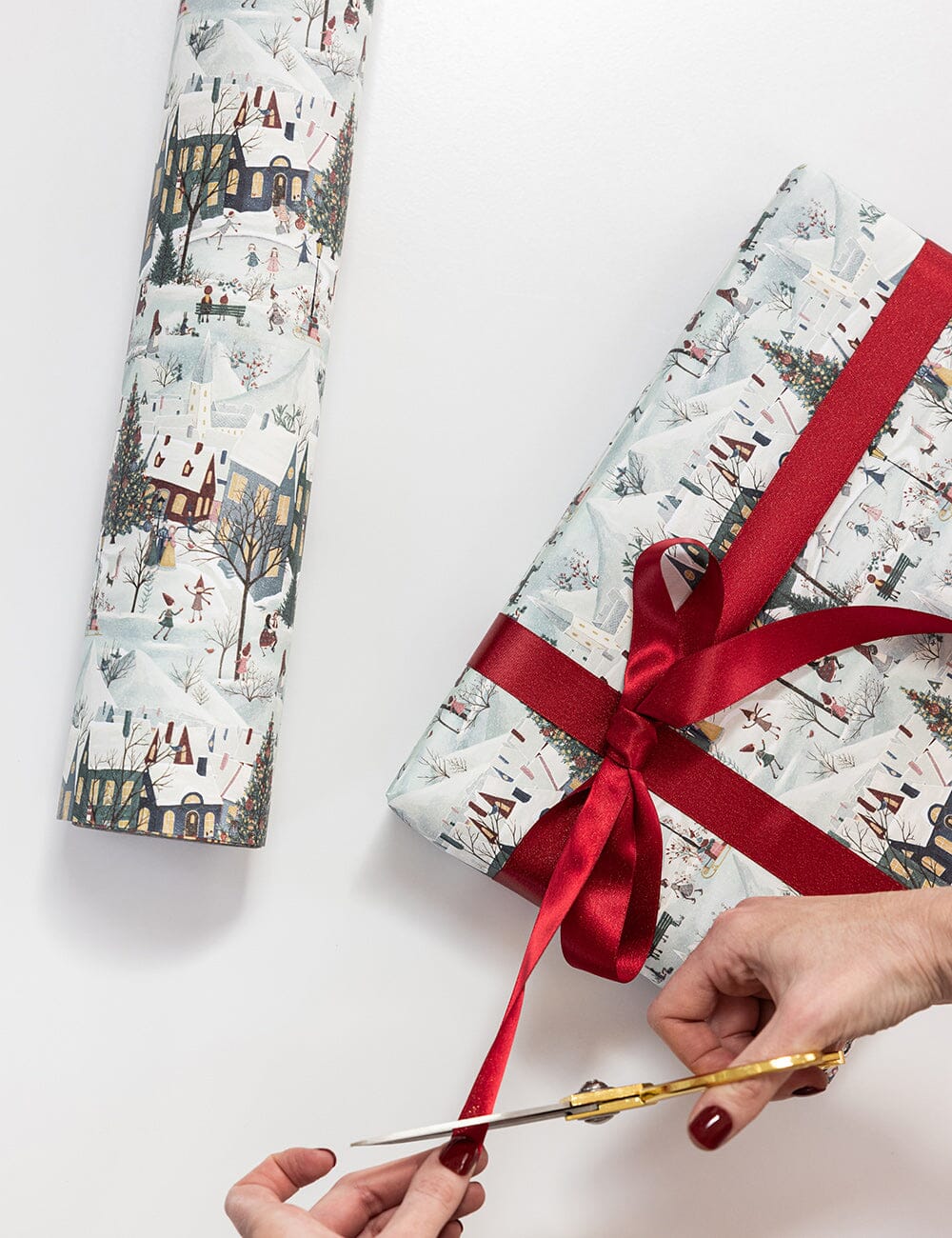 Gift Wrap Roll 30m - The Christmas Village