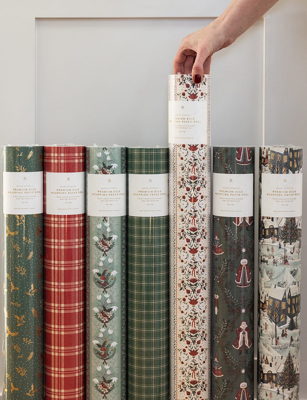 Gift Wrap Roll 30m - Festive Florals