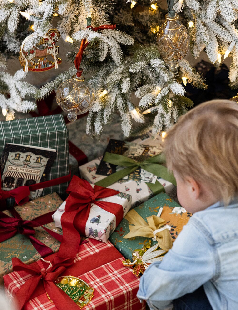 Gift Wrap Roll 30m - Spruce Tartan