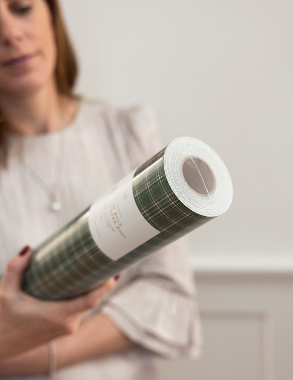 Gift Wrap Roll 30m - Spruce Tartan