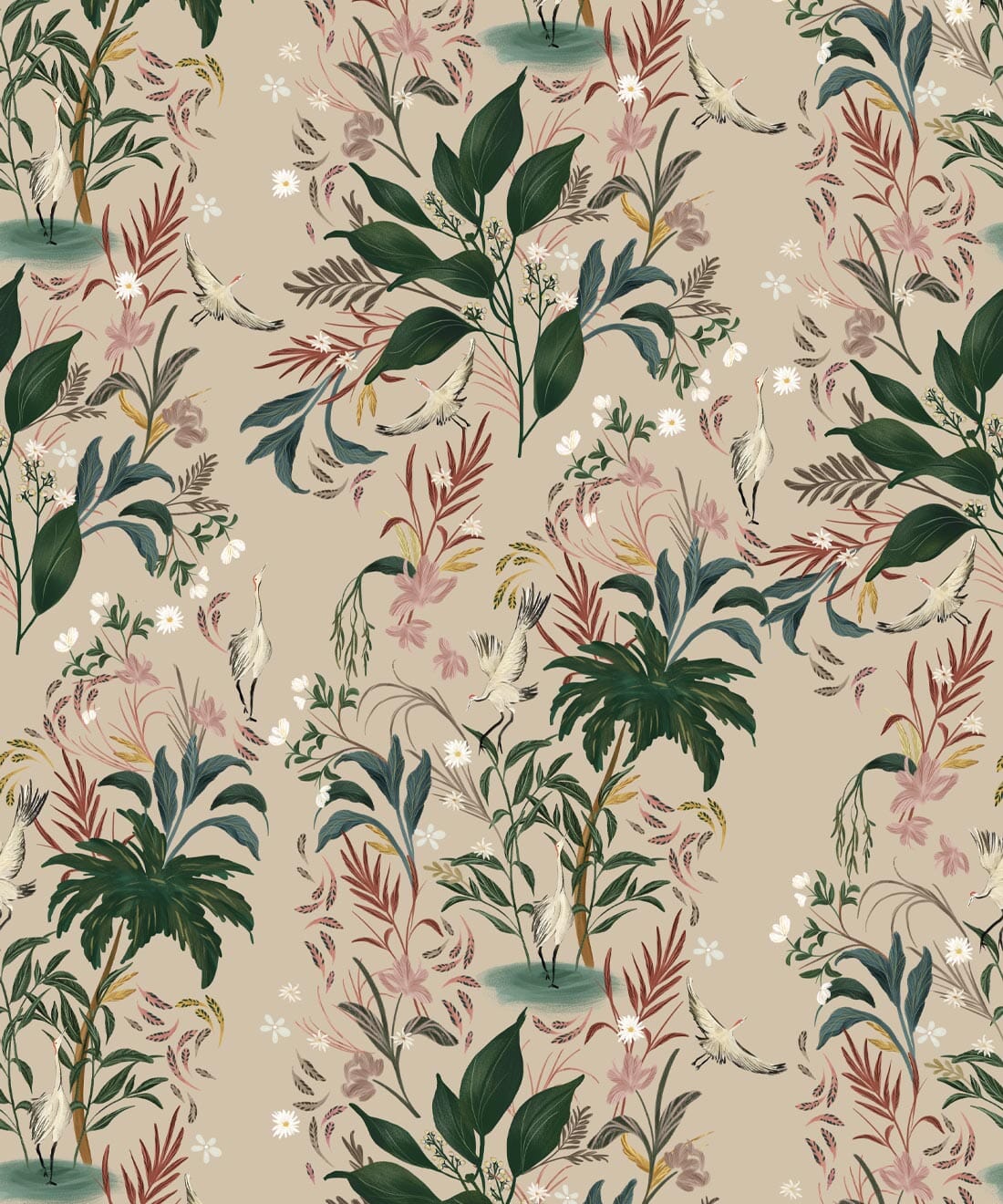 Herons Wallpaper Wallpaper Milton & King