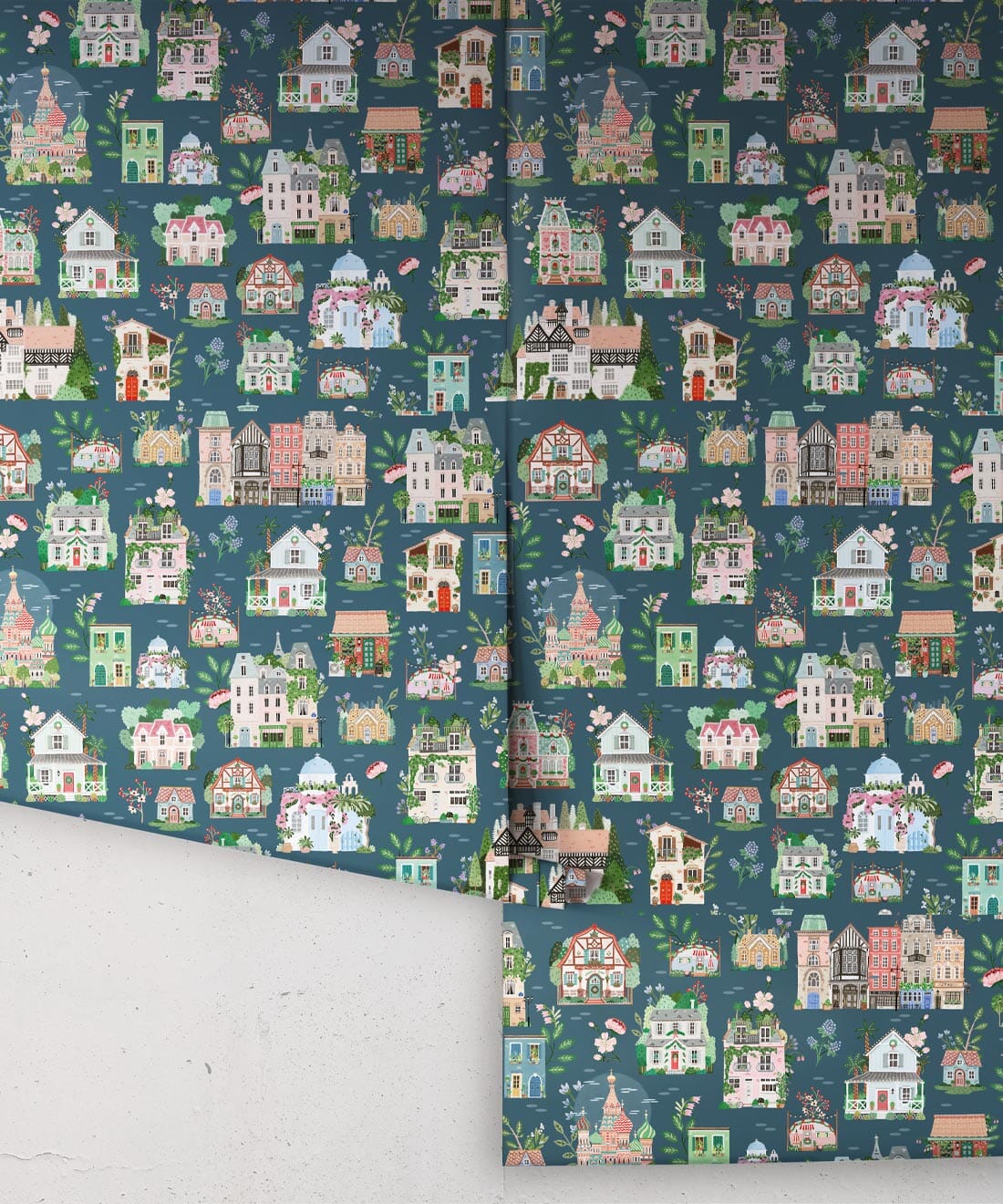 Around the World Wallpaper Wallpaper Milton & King