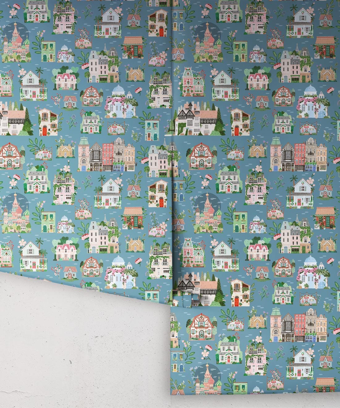 Around the World Wallpaper Wallpaper Milton & King