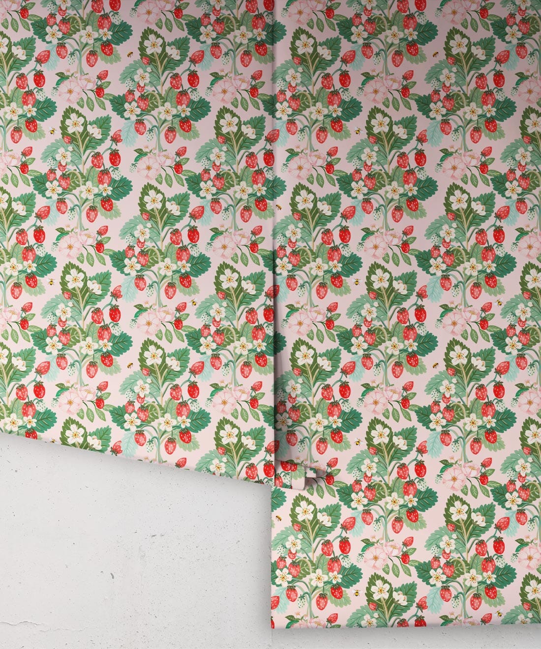 Strawberries Wallpaper Wallpaper Milton & King