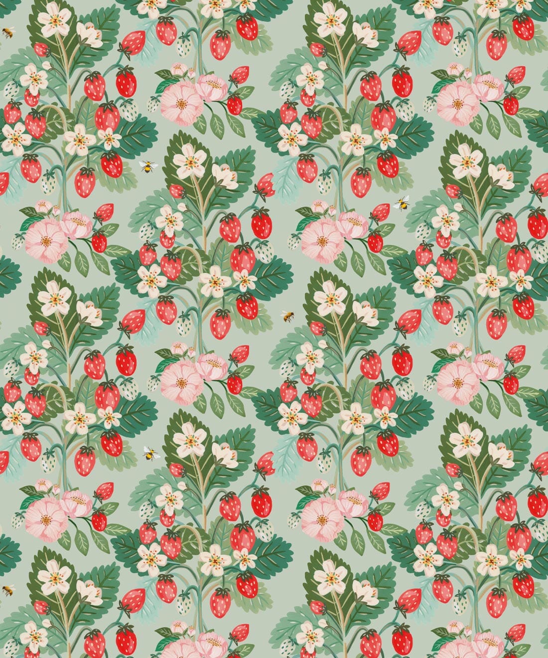 Strawberries Wallpaper