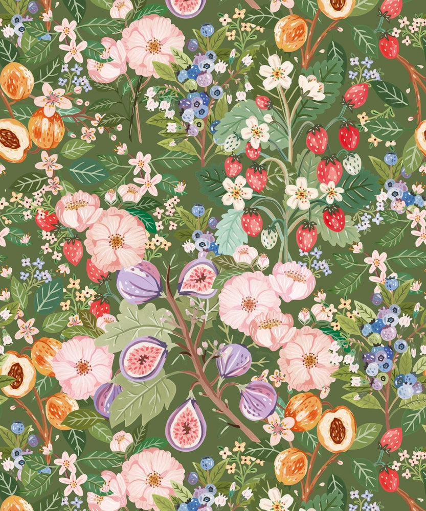 Summer Fruit Wallpaper Wallpaper Milton & King 