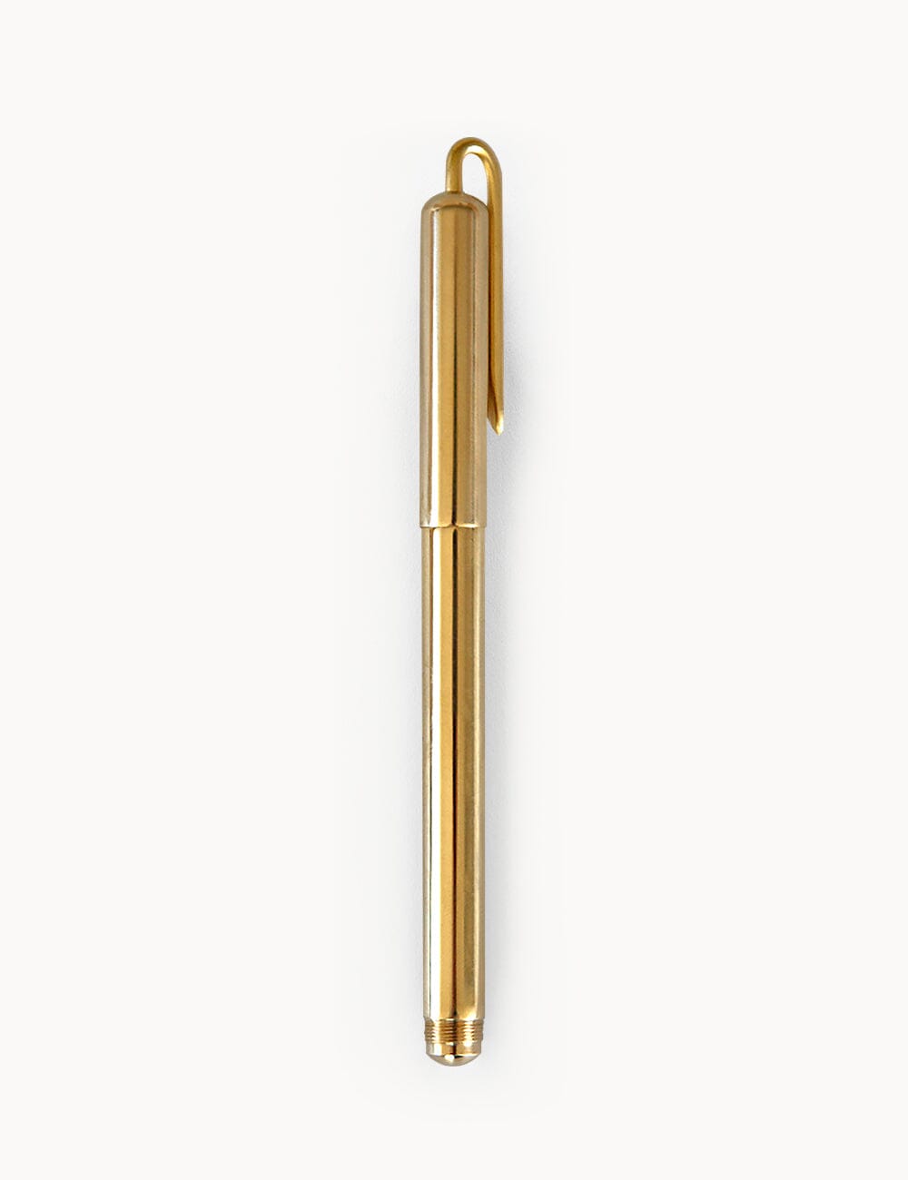 Solid Brass Pen (Boxed) Pens Bespoke Letterpress