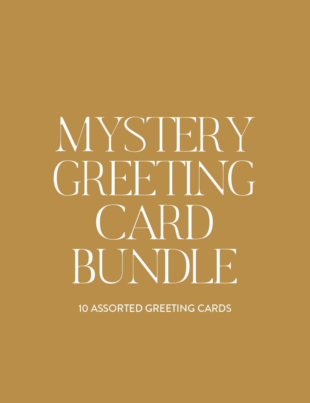 Clearance Cards (Pack A) Seconds Bespoke Letterpress
