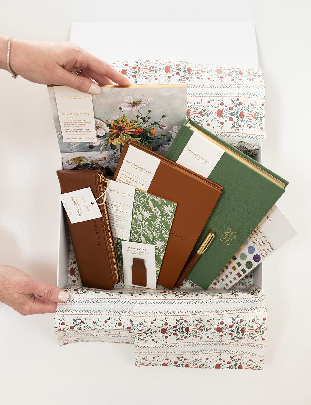 Hamper Gift Set 2025 - Student Gift Sets Bespoke Letterpress