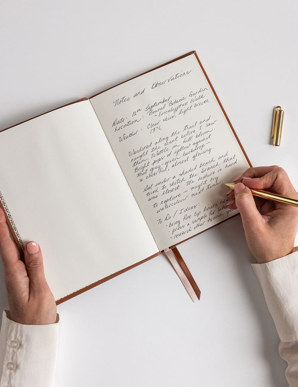 Classic Notebook - Coffee (Blank)