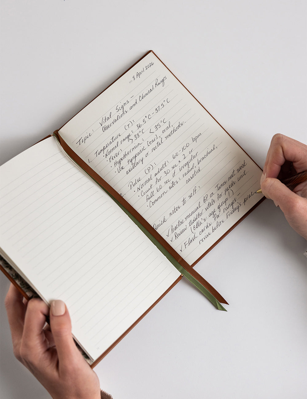 Classic Notebook - Tan (Lined)