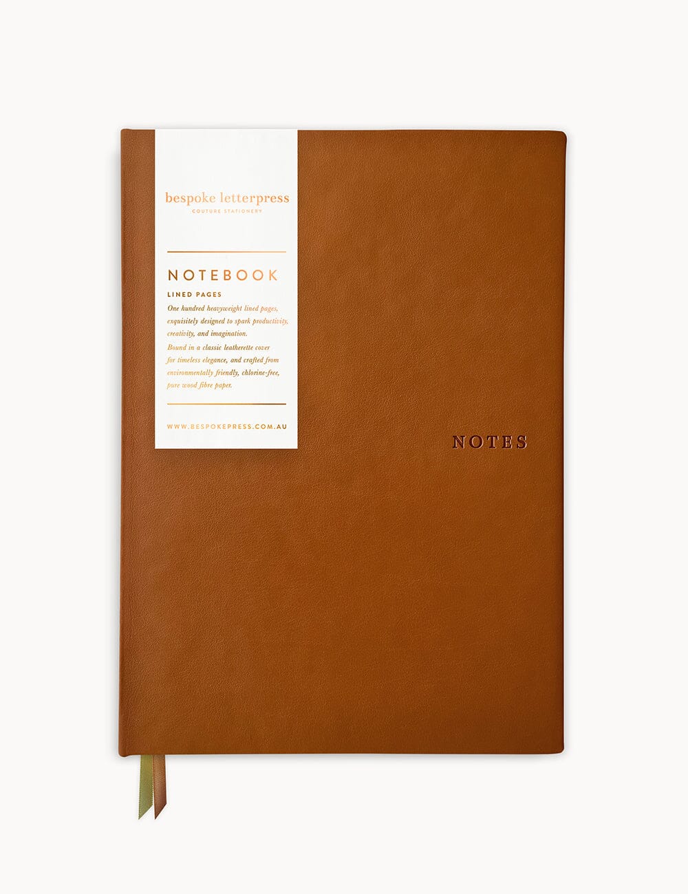 Classic Notebook - Tan (Lined)