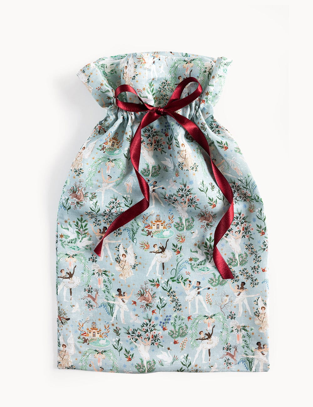 Swan Lake - Heirloom Christmas Santa Sack Christmas Santa Sack Bespoke Letterpress