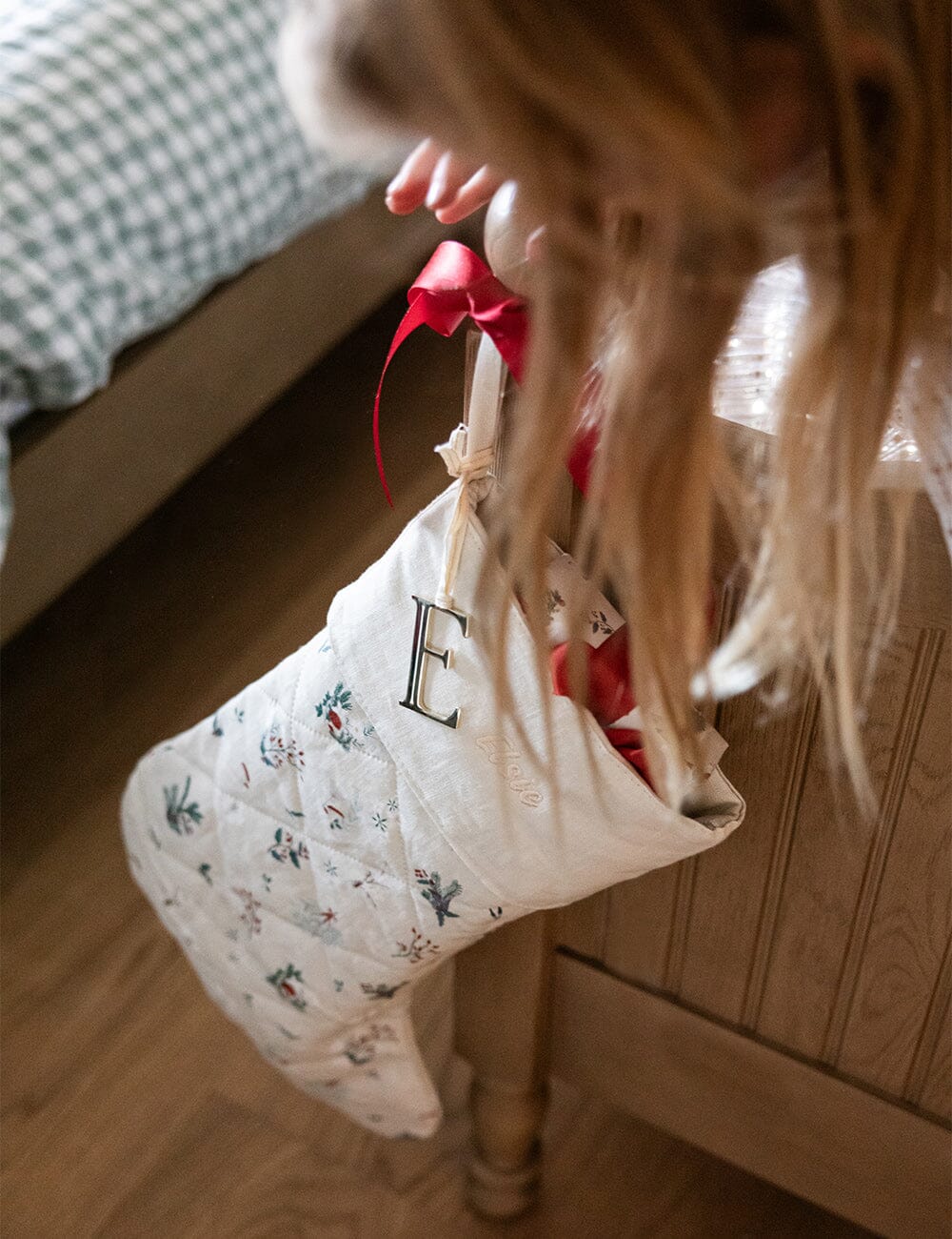 Heirloom Holly Christmas Stocking