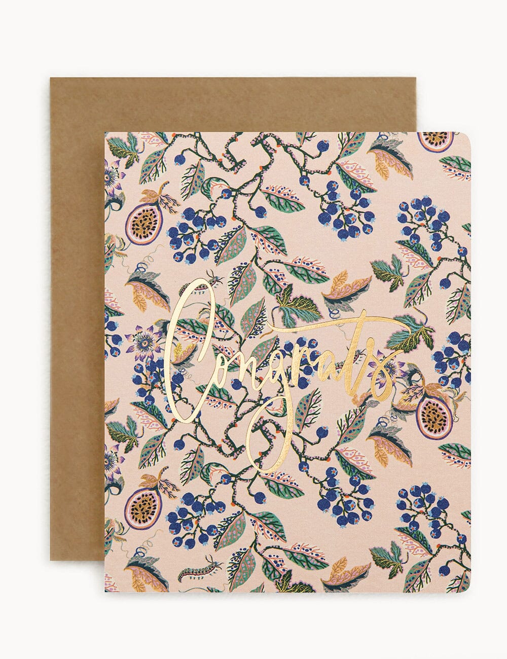 Congrats (Huckleberry) Greeting Card Greeting Cards Bespoke Letterpress