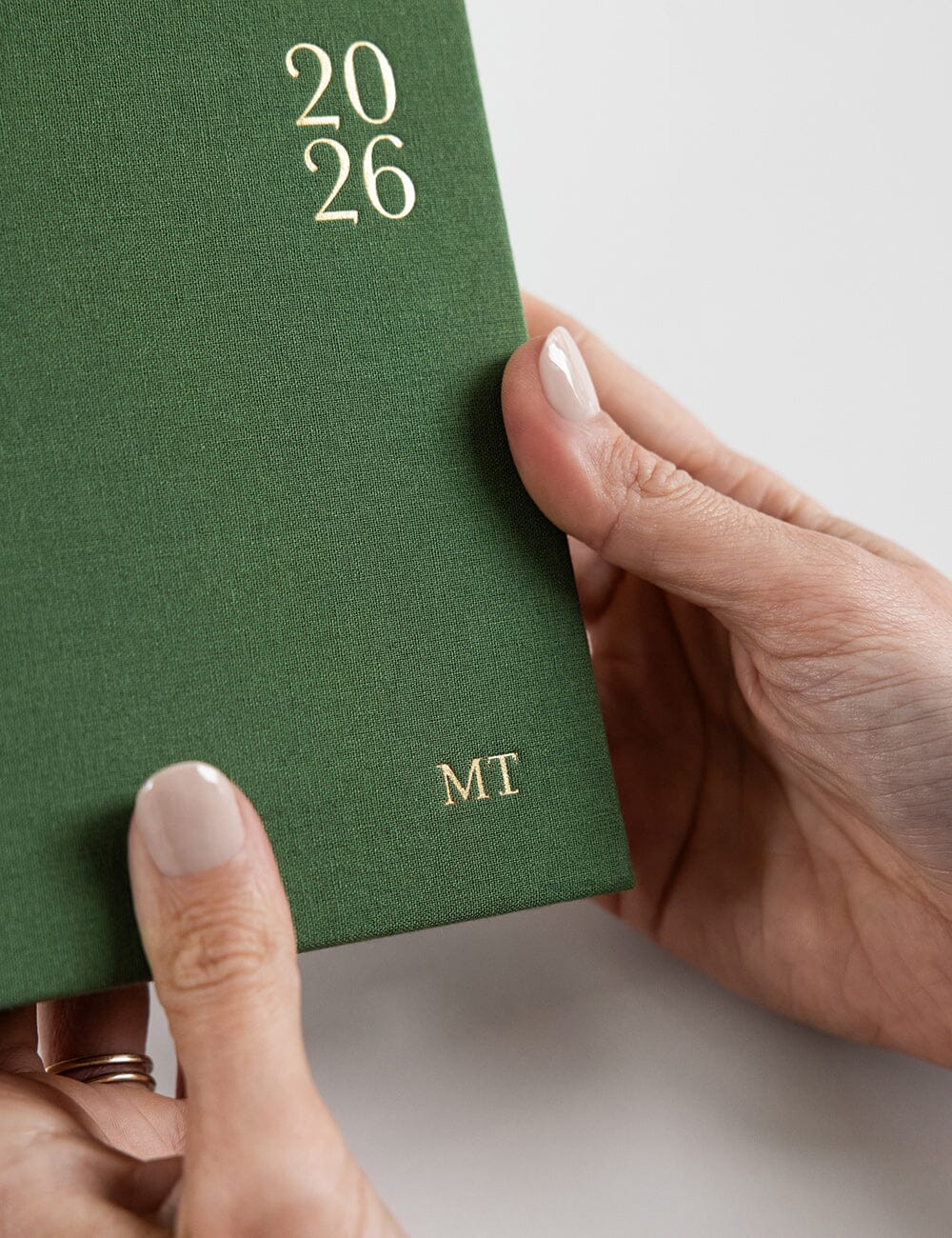 2026 Weekly Academic Student Linen Bound Planner - Finch