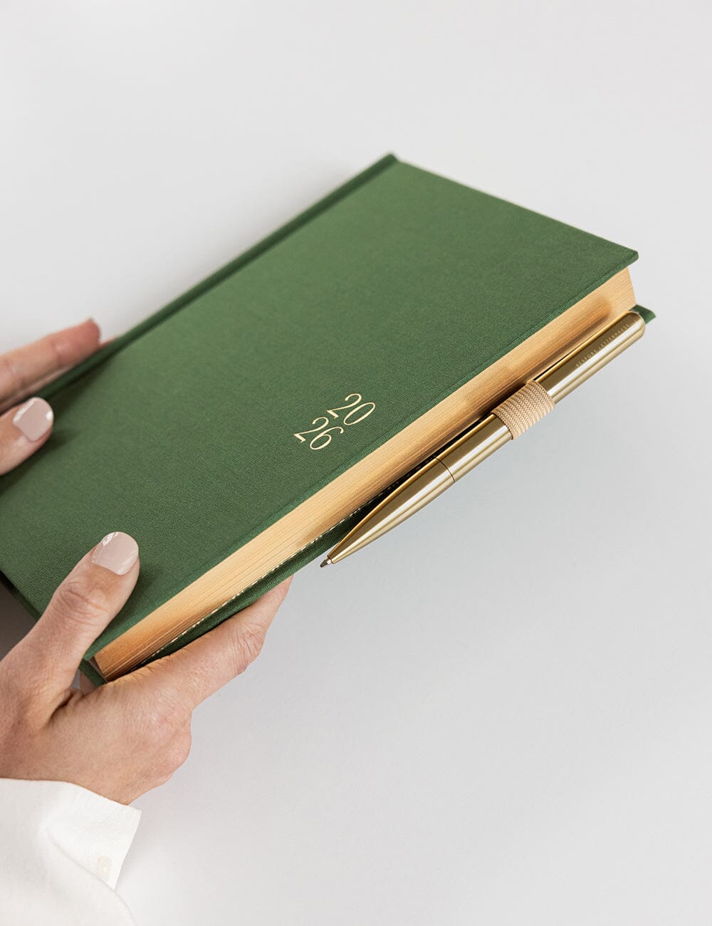 2026 Weekly Academic Student Linen Bound Planner - Finch