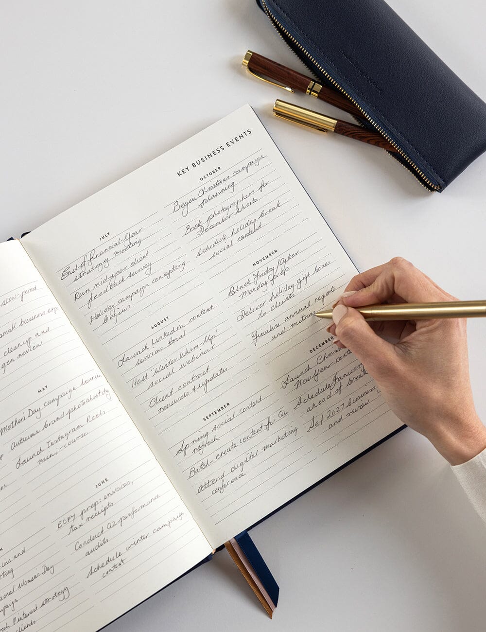 2026 Business Planner - Midnight