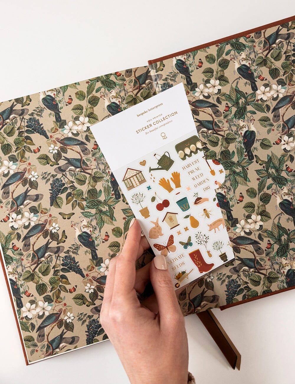 2026 Day to a Page Large Linen Bound Planner - Bronze