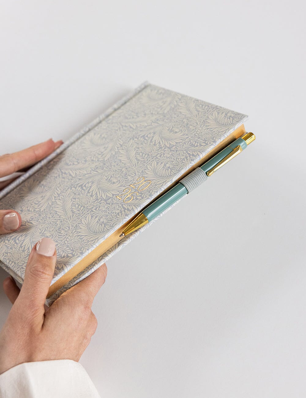 2026 Petite Linen Bound Planner - Dune