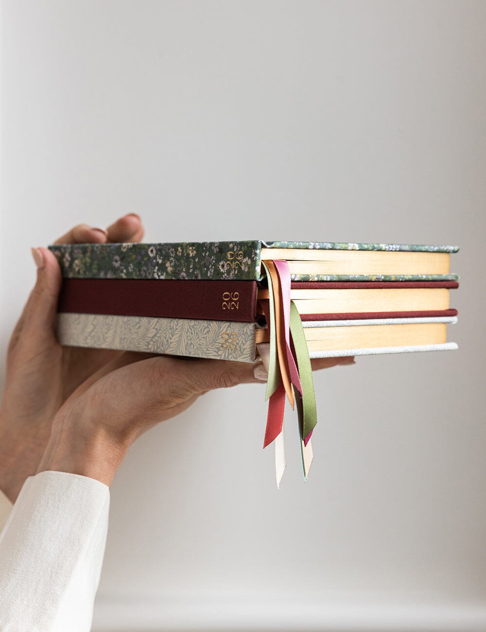 2026 Petite Linen Bound Planner - Summer Perennials