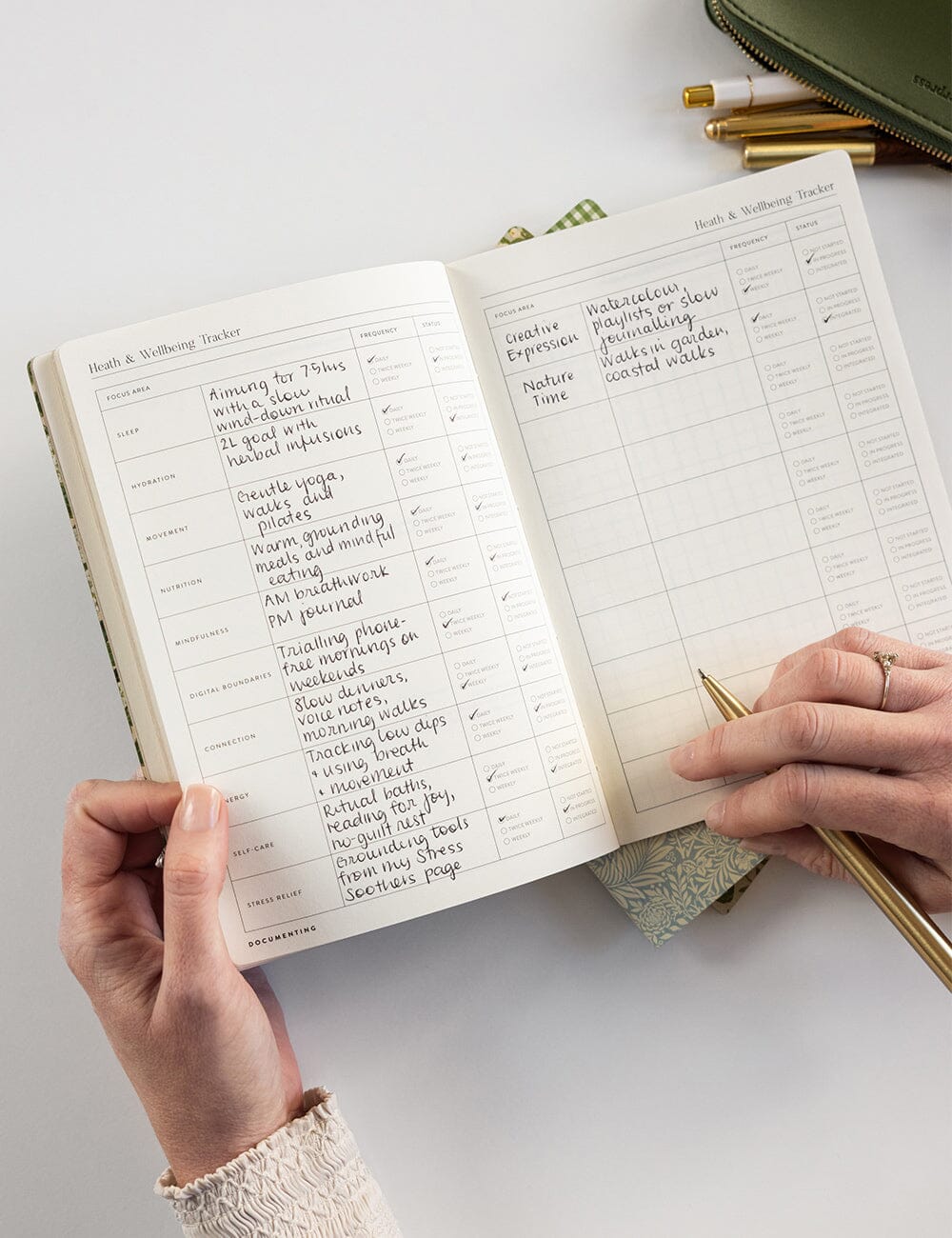 Wellness Notebook Companion Set