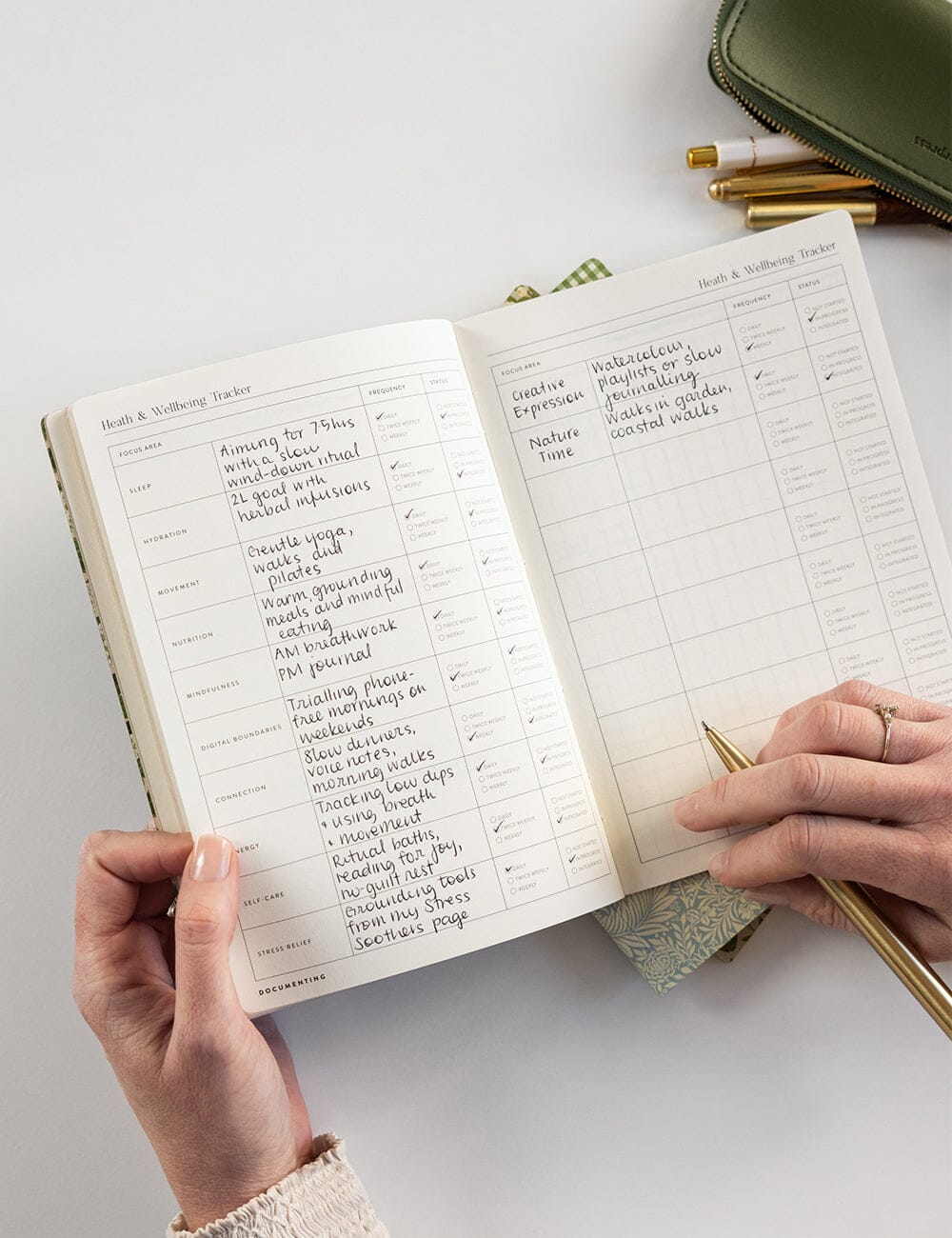 Wellness Notebook Companion Set
