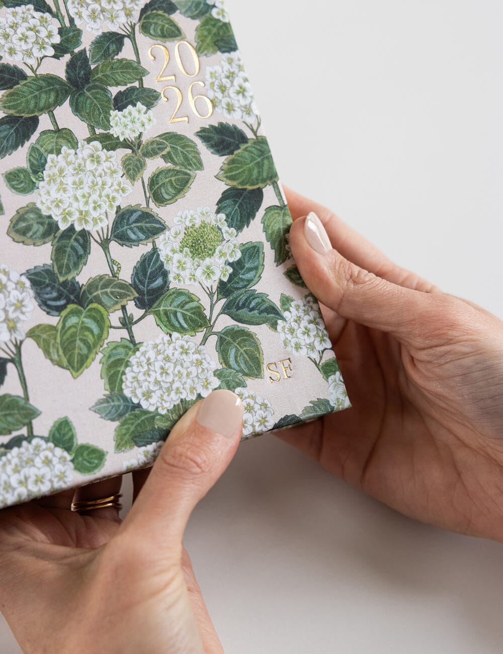 2026 Teachers Desktop Planner - Hydrangea