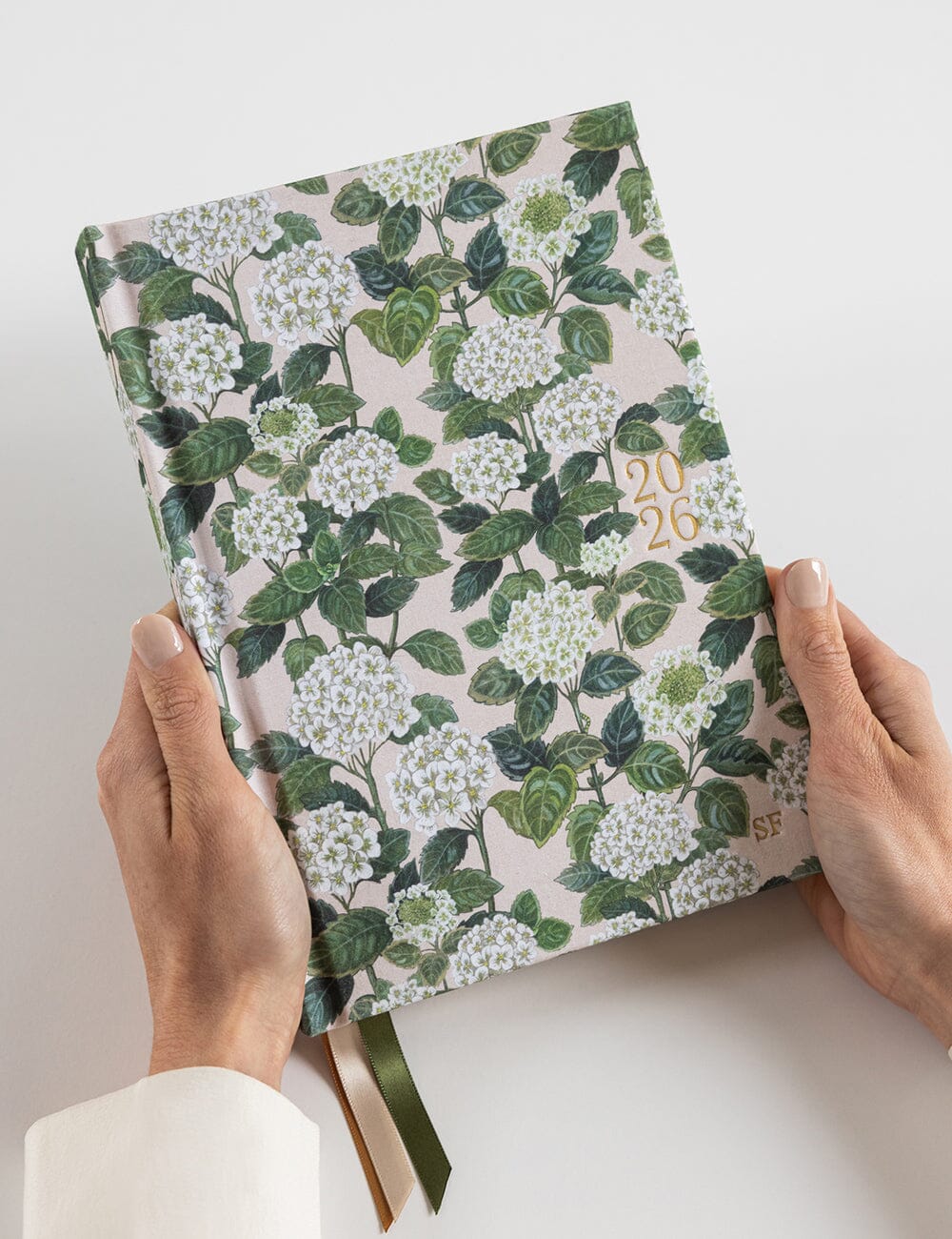 2026 Teachers Desktop Planner - Hydrangea