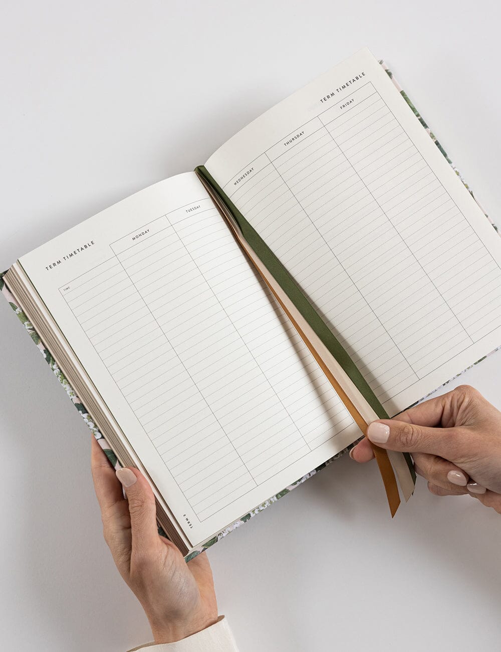 2026 Teachers Desktop Planner - Hydrangea