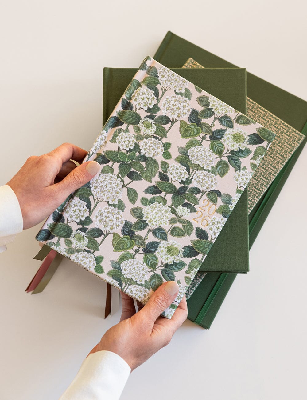 2026 Teachers Desktop Planner - Hydrangea Planners Bespoke Letterpress