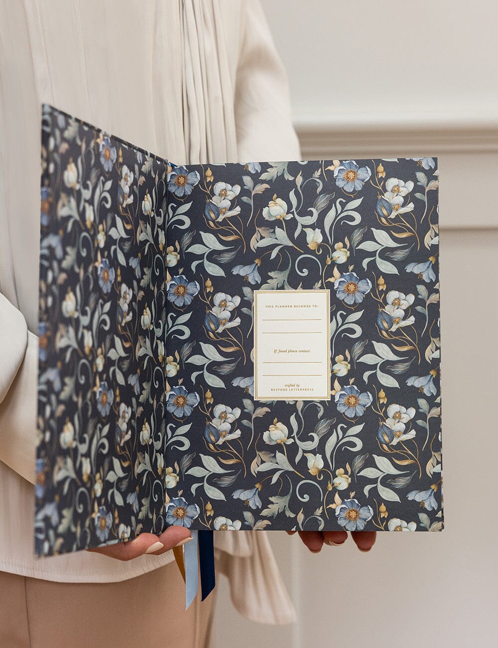 2027 Day to Page Large Planner - Somerset Estate Planners Bespoke Letterpress