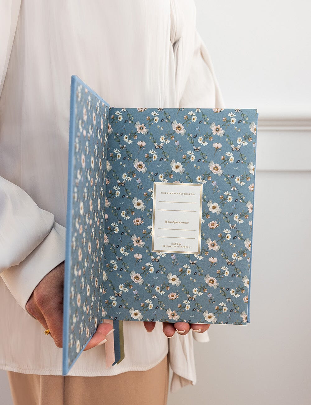 2027 Teachers Desktop Planner - Pembroke Blue Planners Bespoke Letterpress