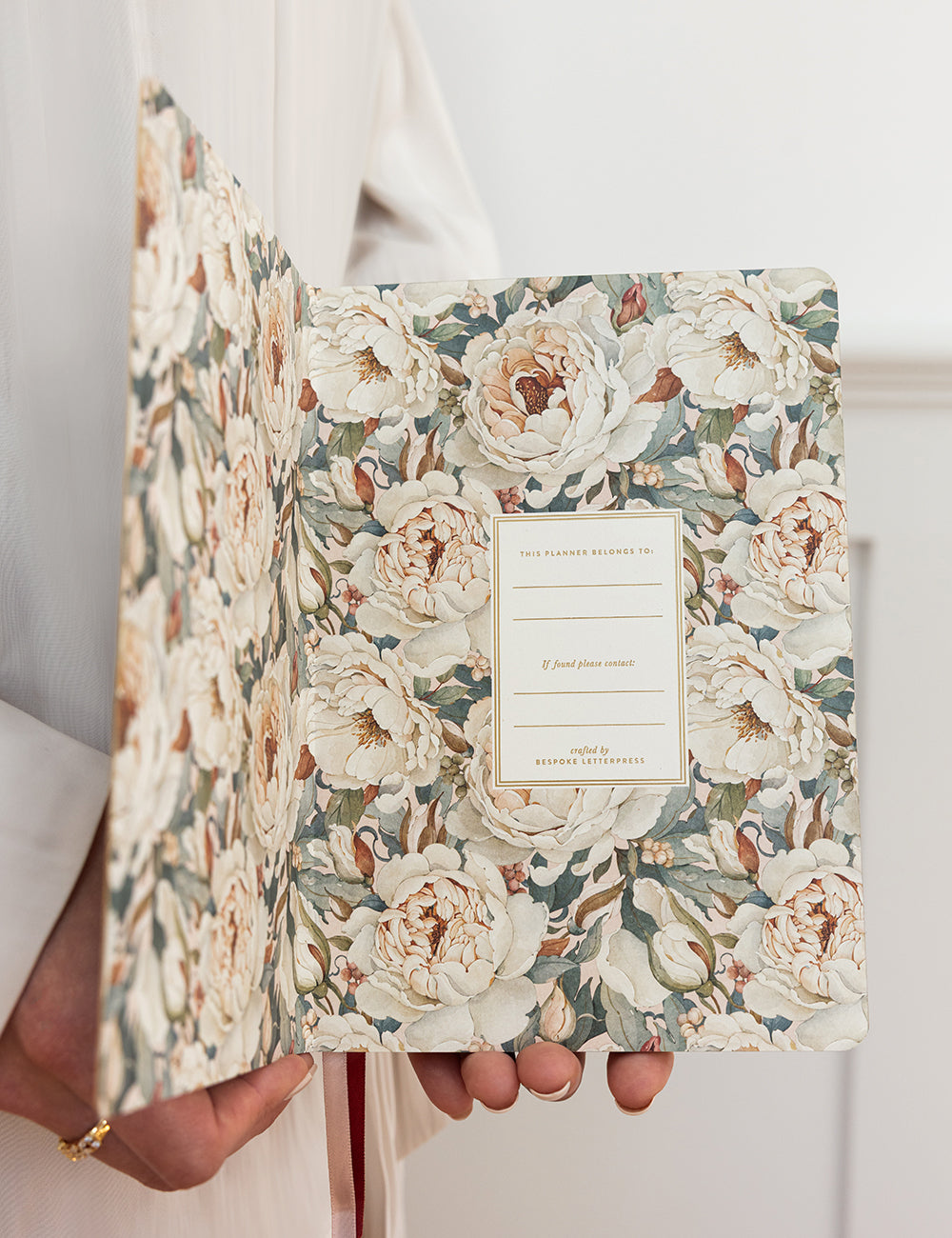 2027 Weekly Planner Notebook - Heritage Roses