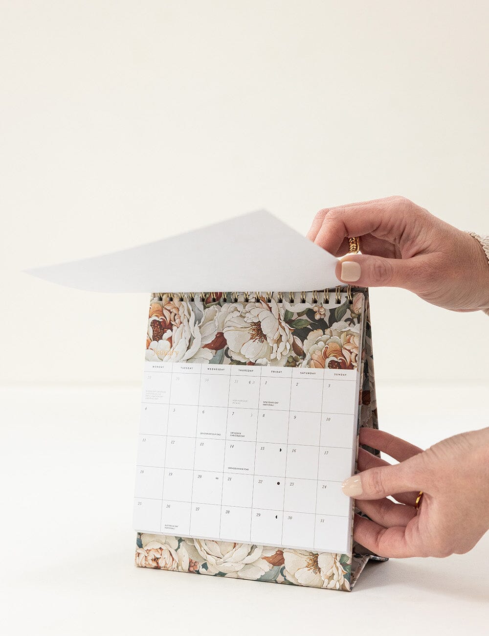2027 Desk Calendar Calendars Bespoke Letterpress
