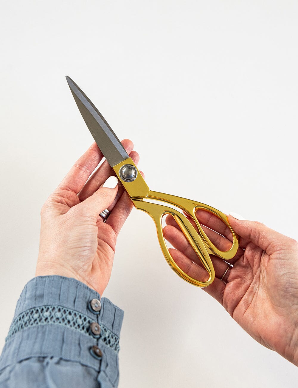 Traditional crafting scissors - Large Desktop Stationery Bespoke Letterpress