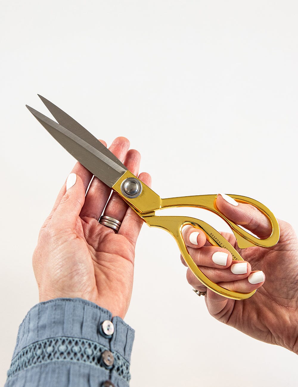 Traditional crafting scissors - Gold Large