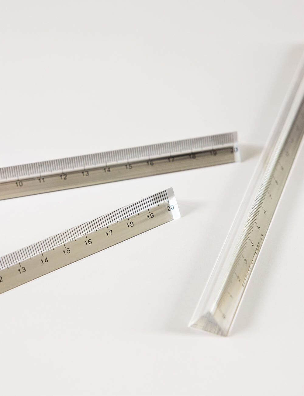 Large Prism Ruler - $9.95 Desktop Stationery Bespoke Letterpress