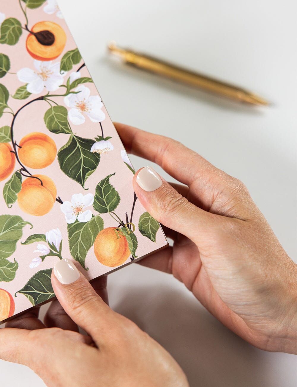 Peaches Notepad Desktop Jotter