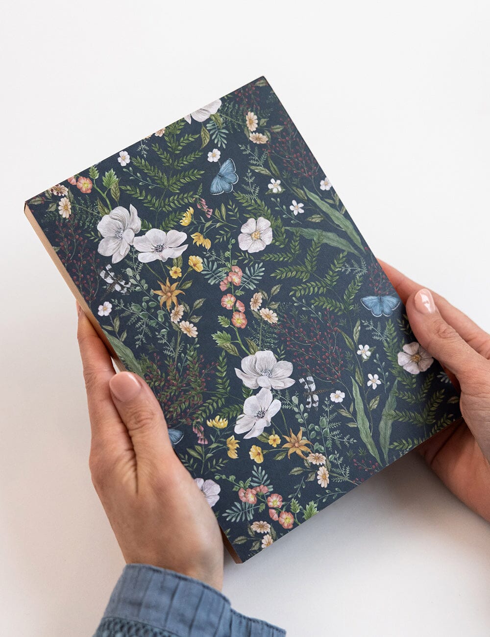 Dusk In Bloom Notepad Desktop Jotter Jotters Bespoke Letterpress